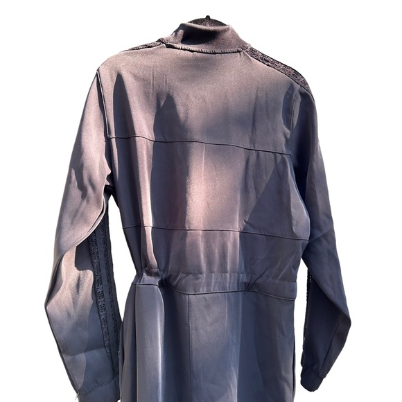 Adidas Black Snap Front Lace Jumpsuit NEW! SZS - Picture 8 of 16